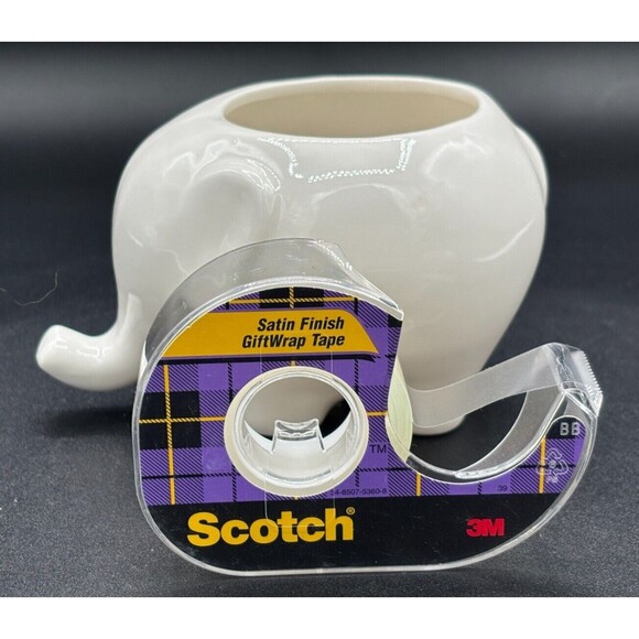 Mini Ceramic Elephant Shaped Planters Pots for Succulents Set of 3 Mod White - Picture 8 of 16